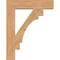Ekena Millwork Merced Block Smooth Bracket, Western Red Cedar, 5 1/2"W x 30"D x 38"H BKT06X30X38MRC05SWR - alternate 2